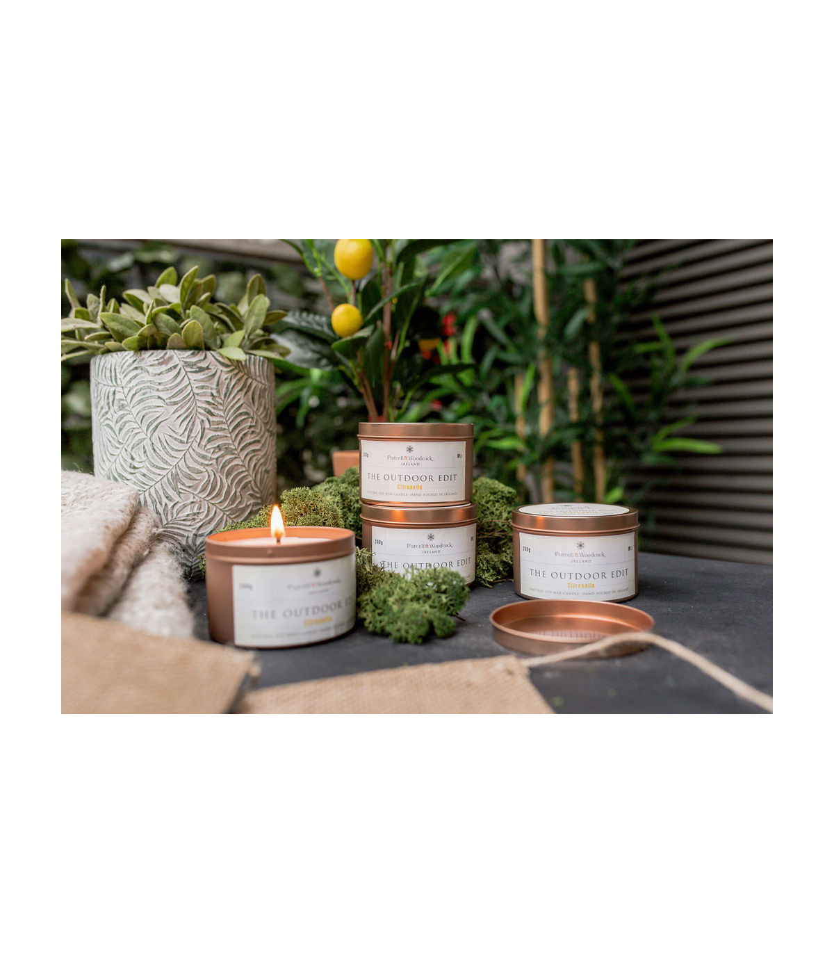 The Outdoor Edit Citronella Candle
